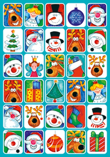 Image sur Étiquettes récompenses : Noël en hiver